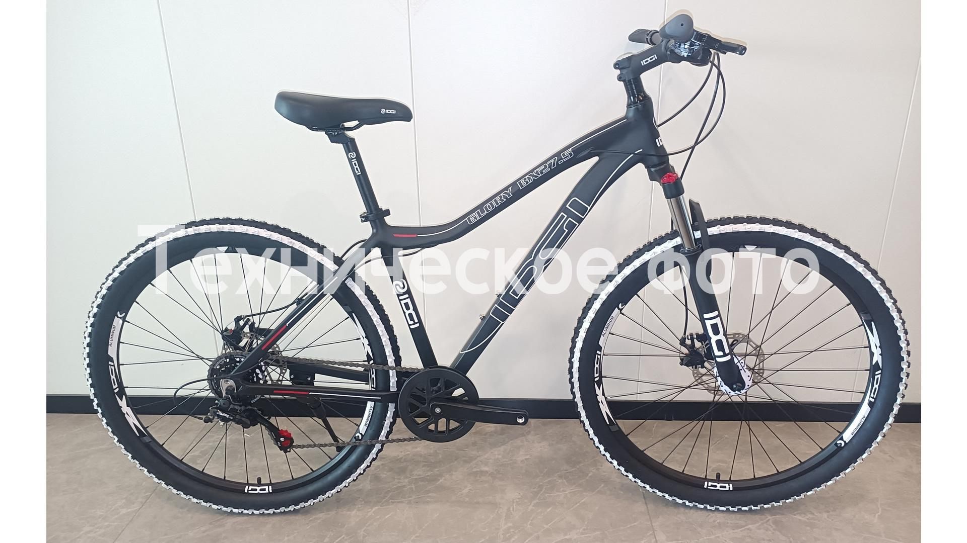 IDGI GLORY BX 27.5 чёрно-белый Полированные швы, SHIMANO