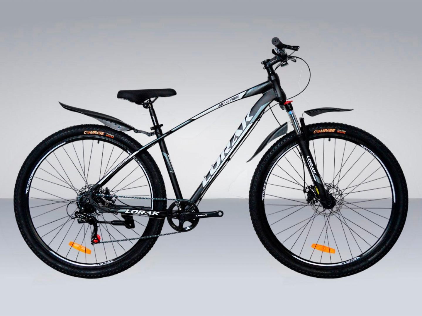 SAFE 29HD-Black-white Shimano Altus
Гидравлика, Кассета